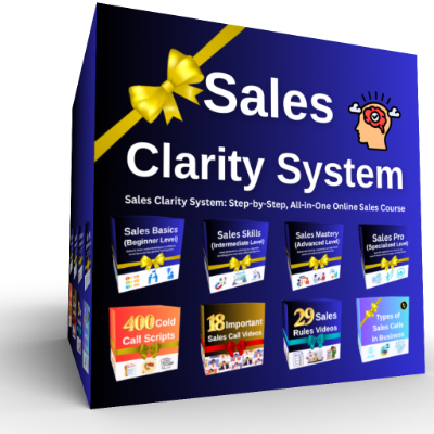 Sales Clarity System: Step-by-Step, All-in-One Online Sales Course.🌟